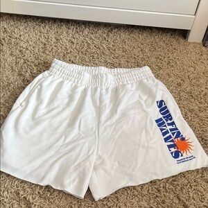 White Women’s H&M SweatShorts